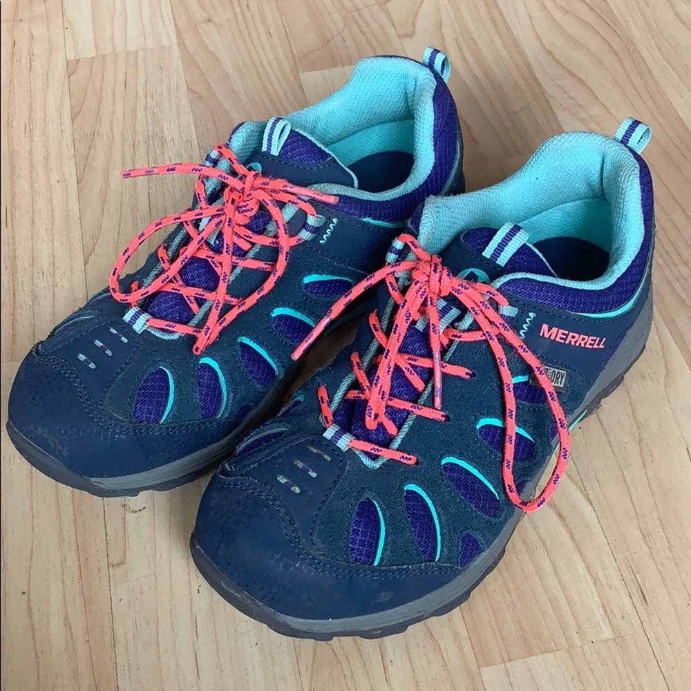 Merrell all weather, any-terrain hiking shoes